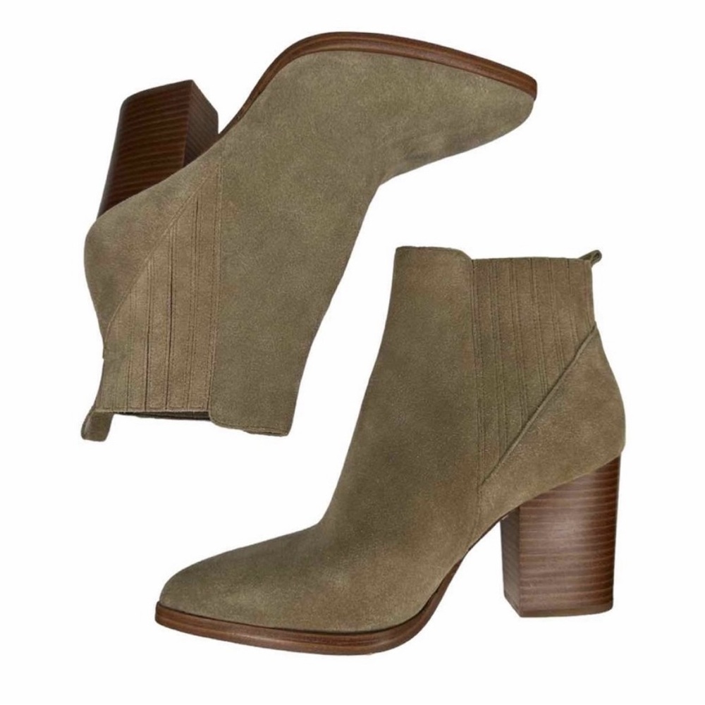 Marc Fisher Matter Block Heel Booties - Picture 3 of 8